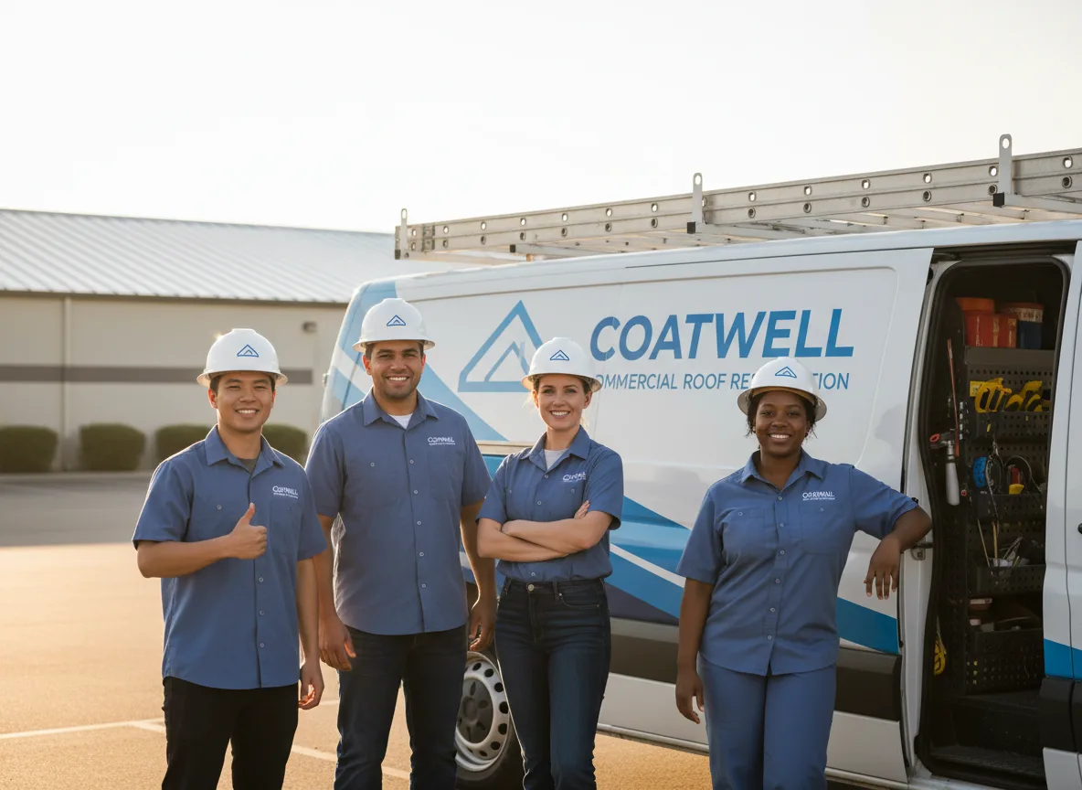 Commercial roof coating company in Fremont, MI